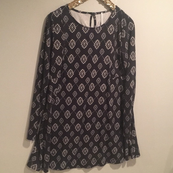 S-Twelve Dresses & Skirts - ikat faux suede dress